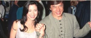 Jackie Chan and Joan Lin