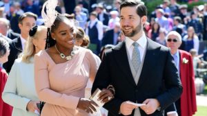 Alexiis Ohanian and Serena Williams 