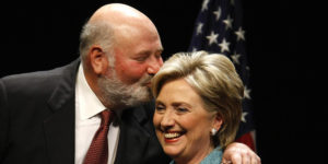 Rob Reiner and Hillary Clinton