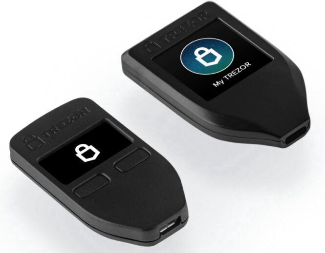 difference between trezor one and model t