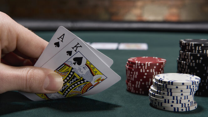 Games with Elements of Both Luck and Skill - blackjack - poker - baccarat
