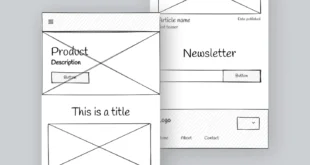 Low Fidelity Wireframes - The Blueprint of Simplicity in Design